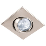 Luminario cuadrado satin spot esferico, lampara no incluida Volteck 45571 EMP-118S