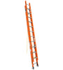 Escalera de extension, tipo II, 24 peldaños, fibra de vidrio Truper 16757 ESE-224FV