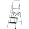 Escalera tubular, plegable, 4 peldaños, Pretul Pretul 24122 ESTU-4P