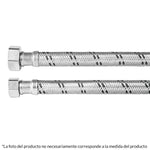 Manguera hule, 1/2', 80 cm, acero inoxidable, usosgenerales Foset 49134 FBO-1280X