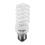 Foco luz calida, 15 w, espiral mini, T2, Volteck Volteck 48205 FC-15EM