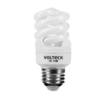 Foco luz calida, 7 w, espiral mini, T2, Volteck Volteck 48203 FC-7EM