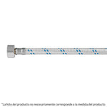 Manguera de hule, 100 cm, aluminio, usos generales Foset 49532 FFR-100