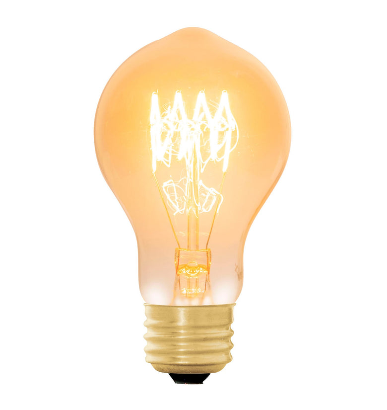 Lampara incandescente vintage, 40W, bombilla Volteck 47103 FIV-40B