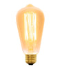 Lampara incandescente vintage, 40W, Edison Volteck 47104 FIV-40E