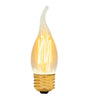 Lampara incandescente vintage, 40W, flama Volteck 47108 FIV-40F