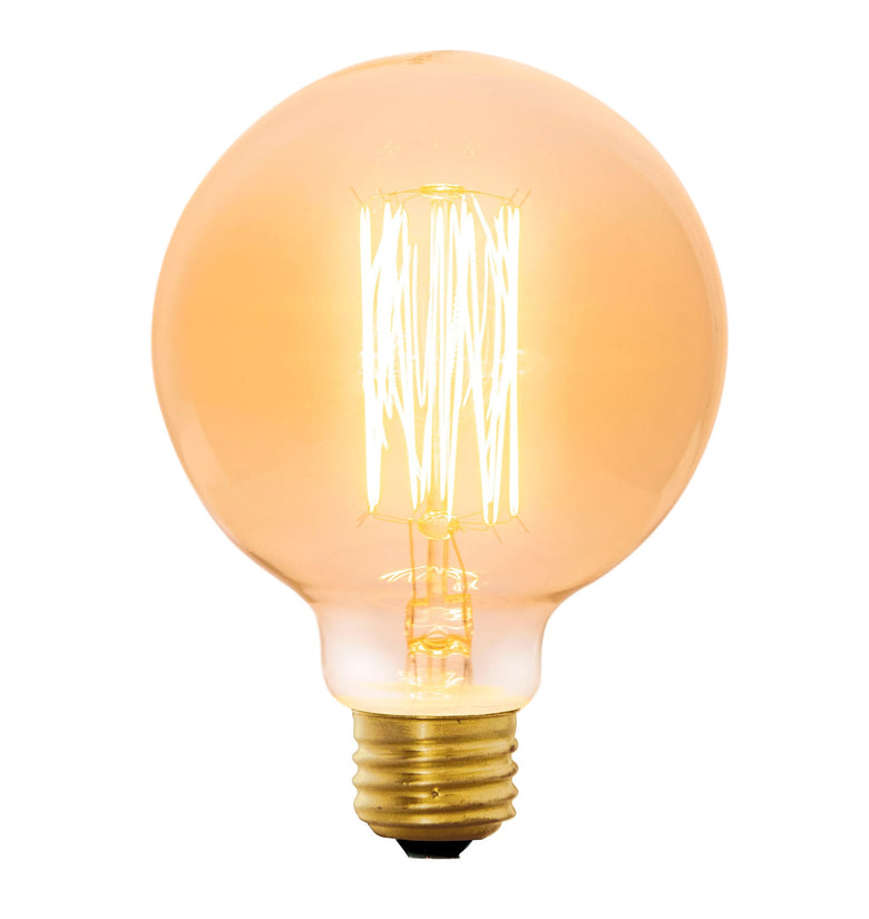 Lampara incandescente vintage, 40W, globo Volteck 47105 FIV-40G