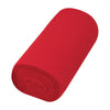 Franela de algodon, en rollo, 50 m, color rojo Klintek 57002 FRA-50R