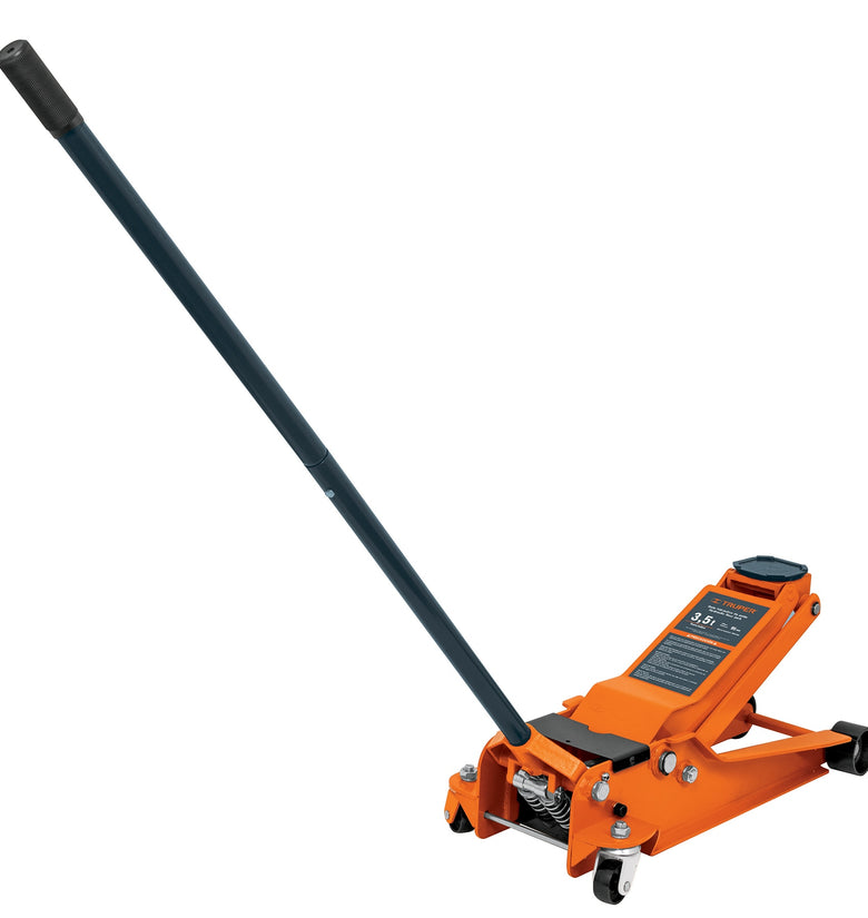 Gato de patin profesional, 3.5 tons, elevacion rapida Truper 14802 GAPRO-3.5PB