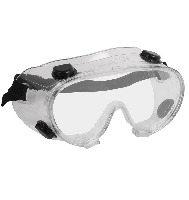 Goggles de seguridad con valvulas de ventilacion indirecta Truper 14220 GOT