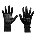 Guantes de nylon recubierto con nitrilo, largos Truper 13295 GU-123