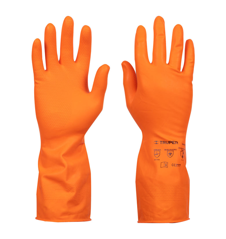 Guantes de latex para limpieza, chicos Truper 13296 GU-311