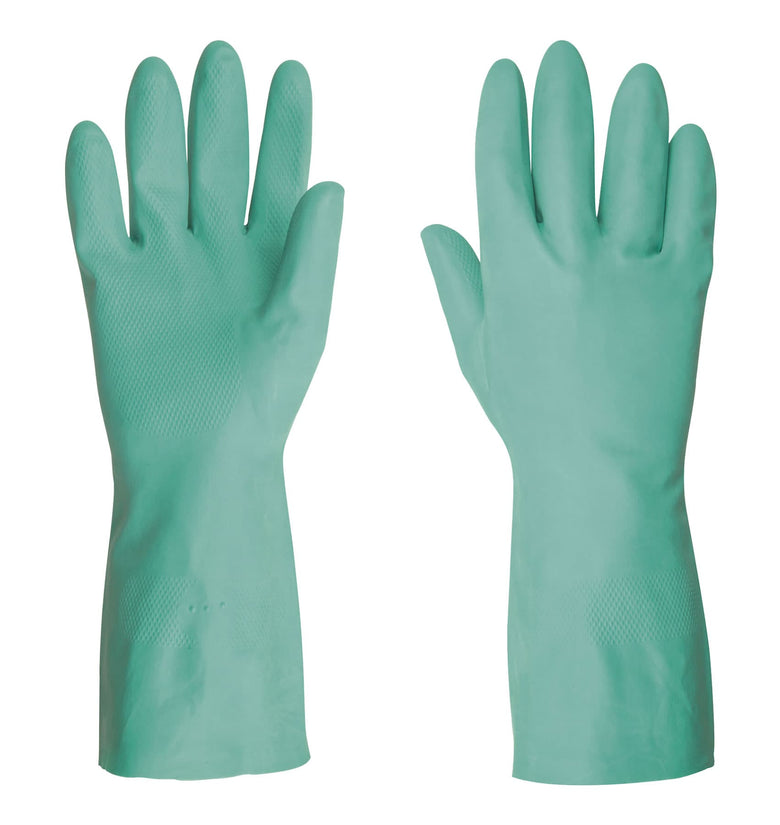 Guantes limpieza, nitrilo verde, grandes Truper 15324 GU-823