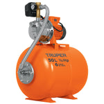 Bomba hidroneumatica de 1/2HP, 50 litros Truper 12254 HIDR-1/2X50