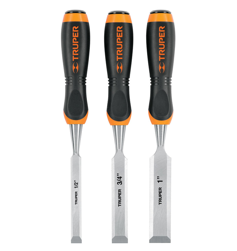 Juego de 3 formones Truper Truper 17759 JFT-3