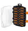 Juego con desarmadores largos de precision, 15 piezas Truper 14157 JOY-15L
