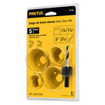 Kit de 5 sierras cortacirculos para madera, Pretul Pretul 23550 KIT-5P