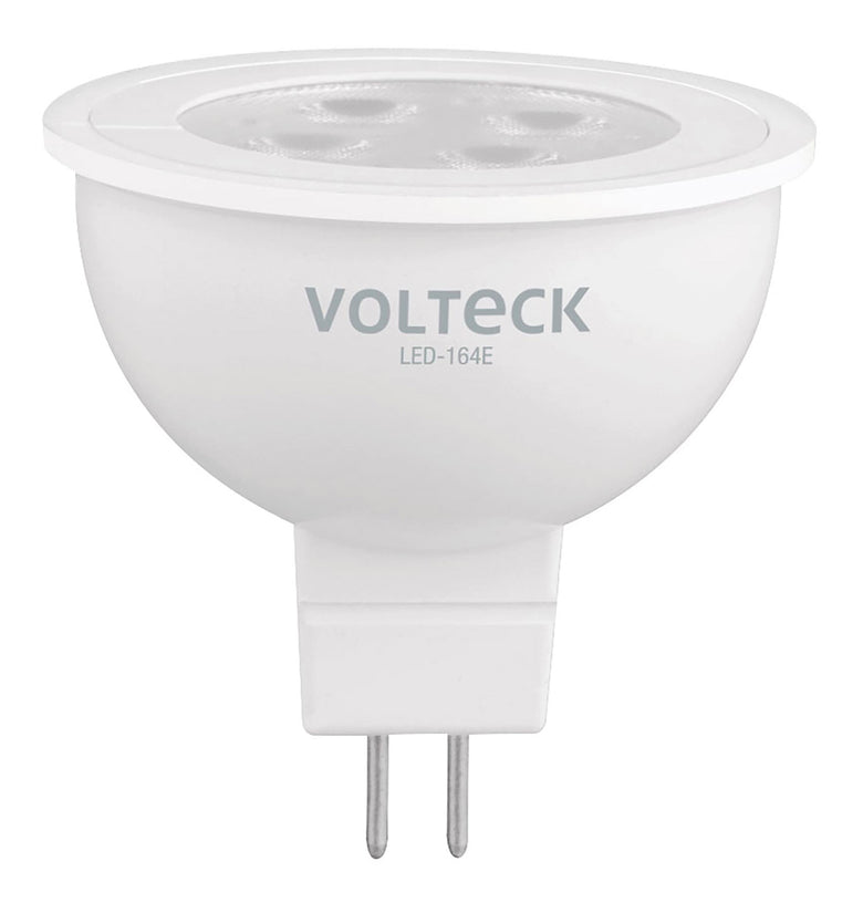 Lampara de Led, MR16, 127V, 4 W, luz de dia Volteck 46178 LED-164E