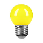 Lampara de led, G45, 127 V, 1 W, amarillo Volteck 46028 LED-1AM