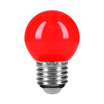 Lampara de led, G45, 127 V, 1 W, color rojo Volteck 46029 LED-1RO