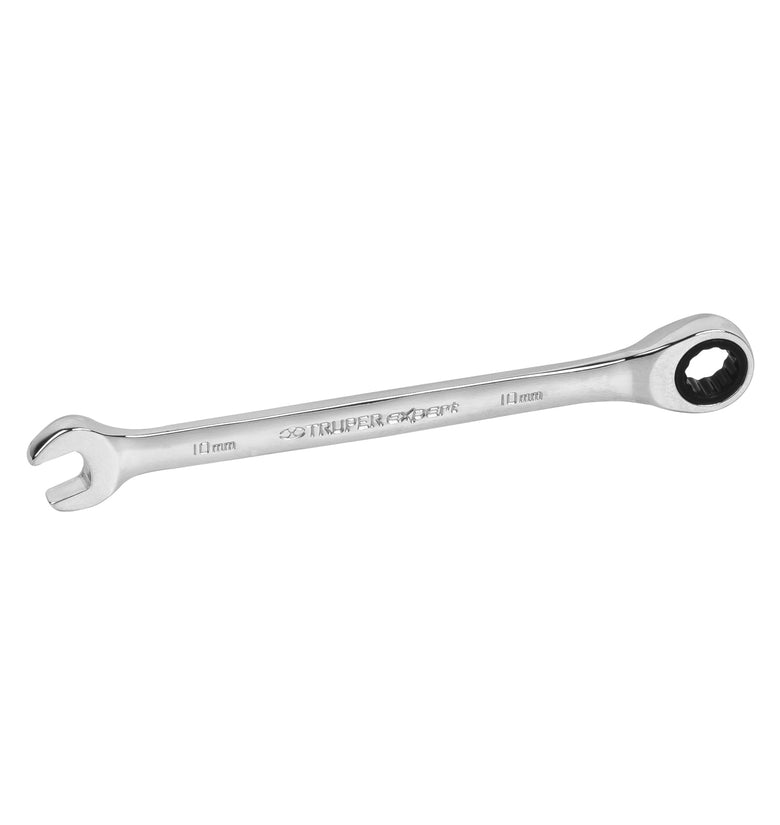 Llave combinada con matraca, milimetrica, 10 x 159 mm Truper 15743 LL-2010MX