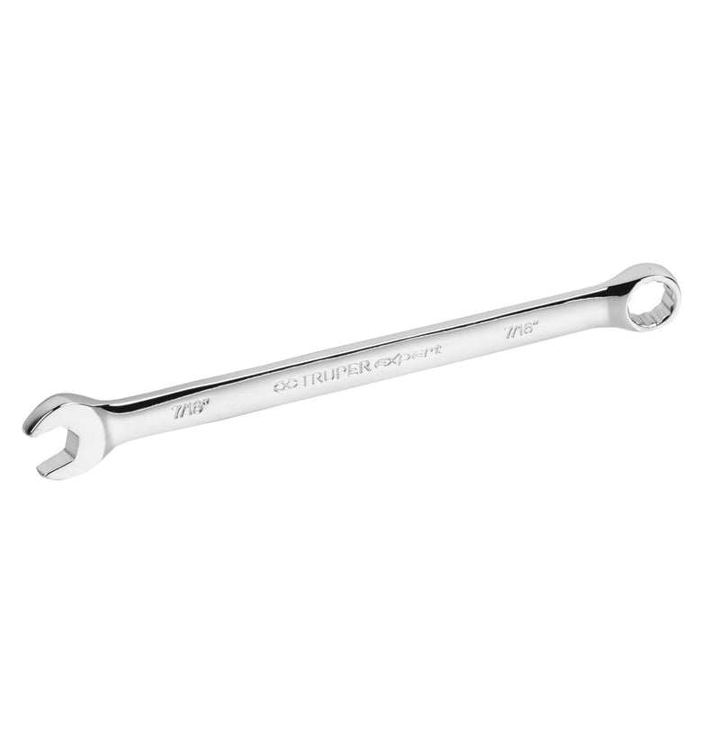 Llave combinada, extralarga, 7/16' x 184 mm Truper 15593 LL-2014