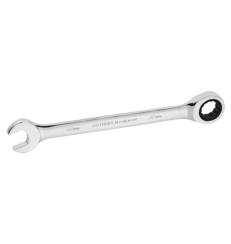 Llave combinada con matraca, milimetrica 22mm, TruperExpert Truper 13624 LL-2022MX