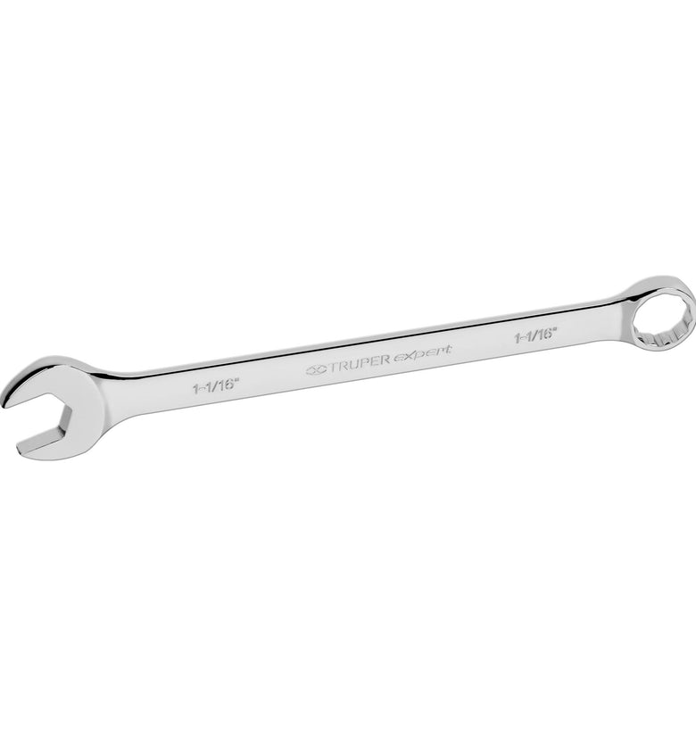 Llave combinada, extralarga, 1-1/16' x 387 mm Truper 15603 LL-2034