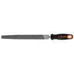Lima plana bastarda 10' con mango doble inyeccion Truper 11237 LPB-10T
