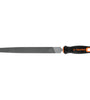 Lima plana bastarda 10' con mango doble inyeccion Truper 11237 LPB-10T