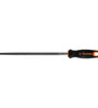 Lima redonda bastarda 10' con mango doble inyeccion Truper 11244 LRB-10T