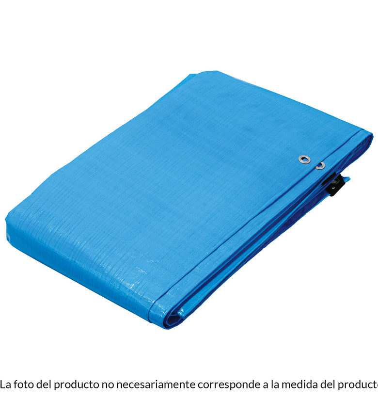 Lona reforzada, 2 x 3 metros, azul Truper 15369 LT-23Z