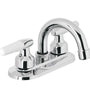 Â Mezcladora lavabo, manerales cono, cuello curvo, Basic Foset 49204 M-050I