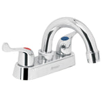 Mezcladora lavabo, manerales palanca, cuello curvo, Basic Foset 49279 M-050P