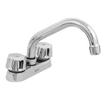 Mezcladora para lavabo, cuello tubular, compresion, Basic Foset 47684 M-070-C