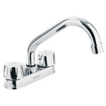 Mezcladora p/lavabo, man hexagonales,cuello tubular,Basic Foset 47683 M-070