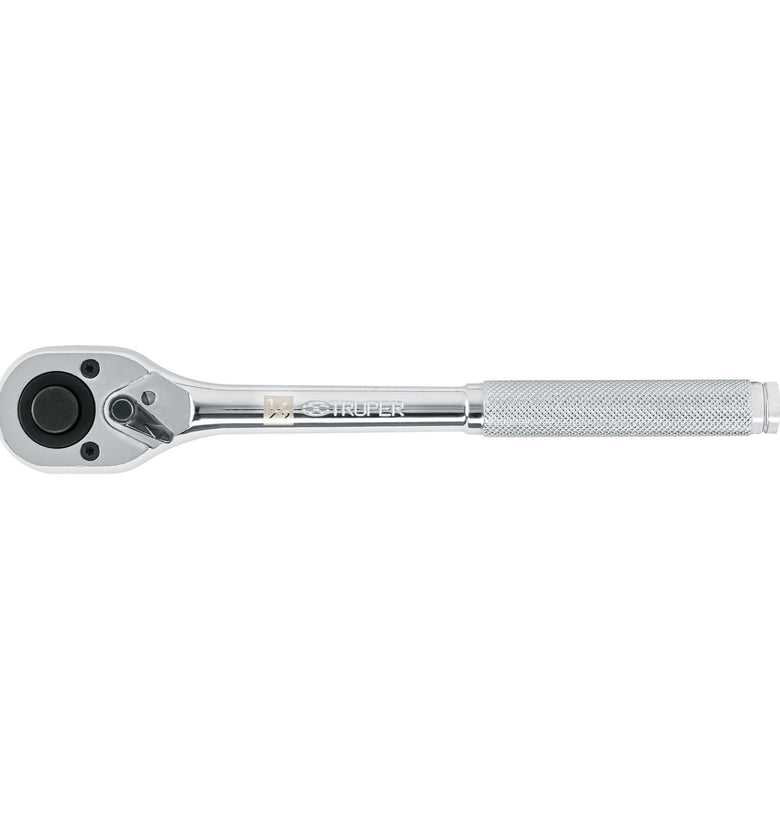 Matraca cabeza de pera para dados cuadro 1/2' Truper 13410 M-1249