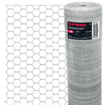 Malla de acero galvanizado, hexagonal, 38 mm x 1.50 m Fiero 44660 MAHE-3815