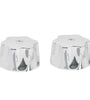 Juego 2 manerales lavabo y fregadero, hexagonal, Basic Foset 49243 MM-100