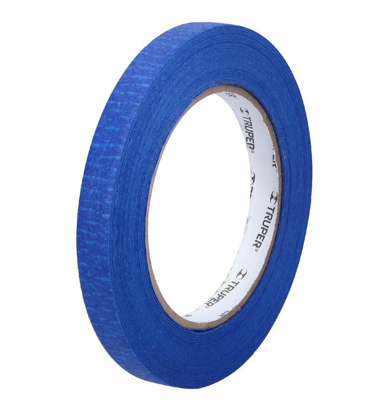 Masking tape, 1/2', azul Truper 12620 MSK-1/2A