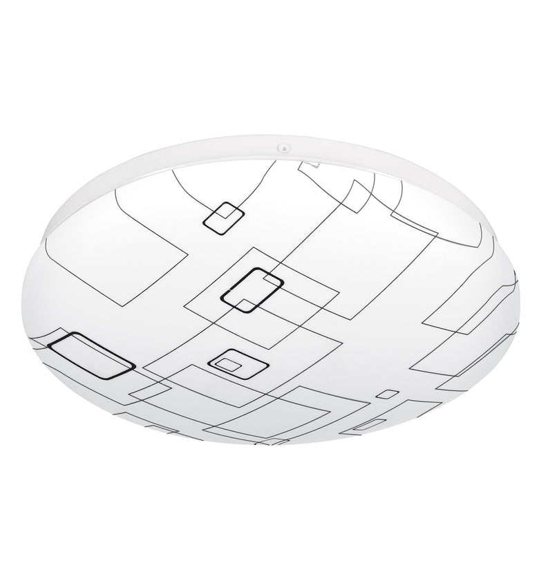 Luminario LED 15 W plafon decorativo cuadros luz dia Volteck 43177 PLA-502L