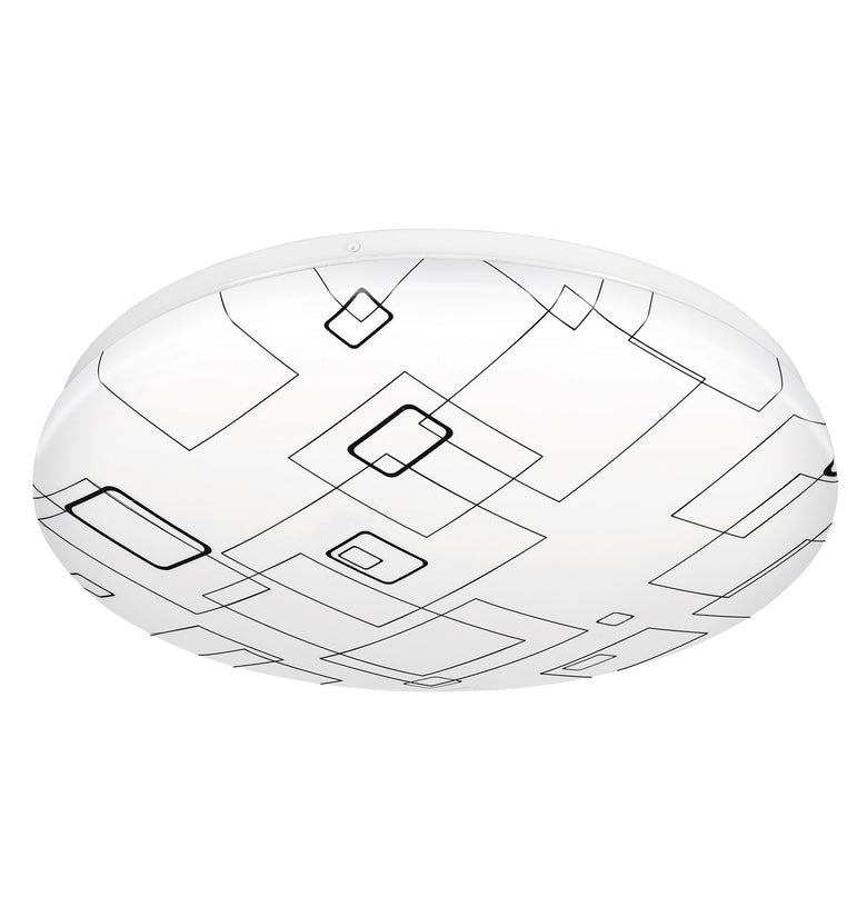 Luminario LED 22 W plafon decorativo cuadros luz dia Volteck 43179 PLA-504L