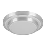 Luminario LED 18 W plafon decorativo metalico luz dia, Basic Volteck 29007 PLA-703L