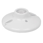 Portalampara de porcelana, 4-1/2', circular, Volteck Volteck 46524 POPO-18