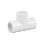 Tee sencilla de PVC, 1/2' Foset 45420 PVC-761