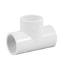 Tee sencilla de PVC, 3/4' Foset 45421 PVC-762