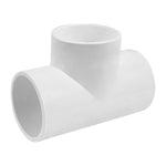 Tee sencilla de PVC, 1-1/2' Foset 45533 PVC-765