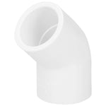 Codo 45Â° de PVC, 1/2' Foset 45414 PVC-861