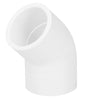 Codo 45Â° de PVC, 3/4' Foset 45415 PVC-862