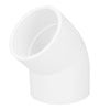 Codo 45Â° de PVC, 2' Foset 45528 PVC-866